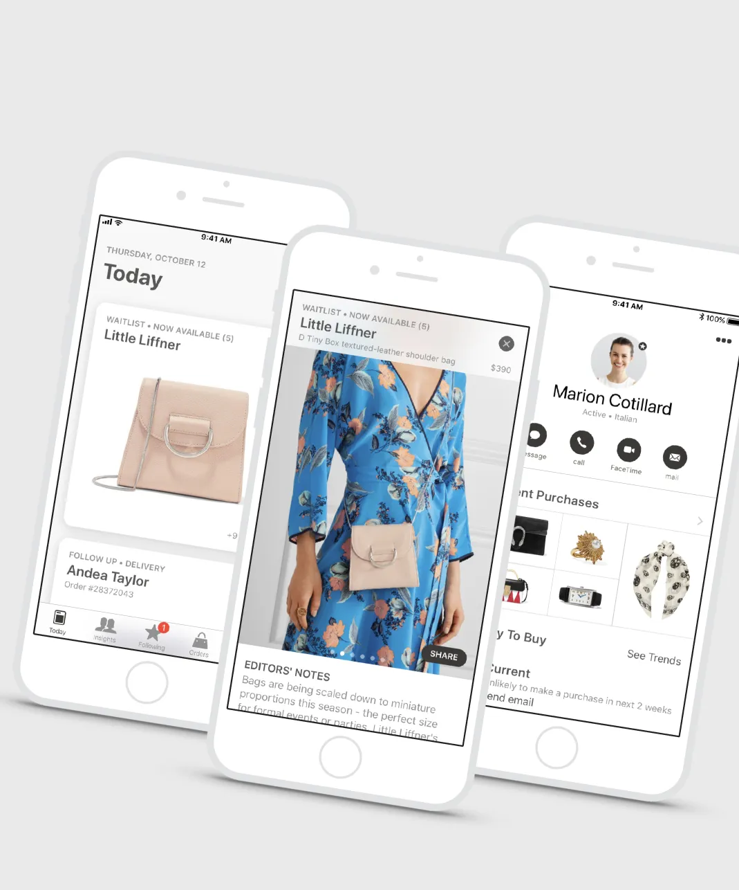 High fidelity: the retail sales experience, from waitlist alerts to client follow-ups