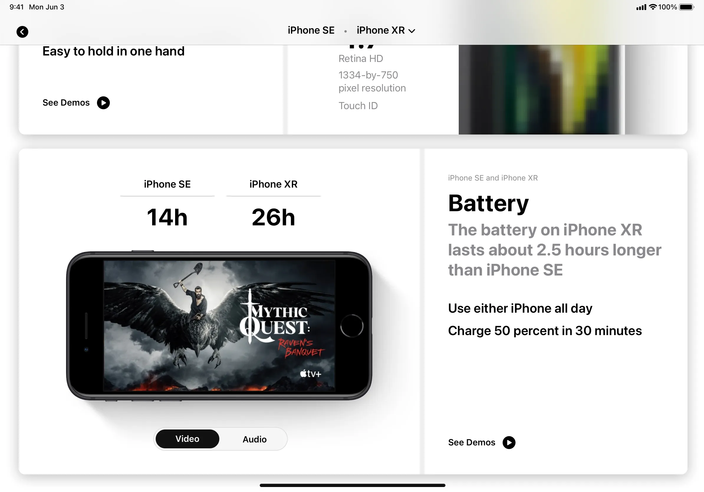 Battery told as a story: 14 hours against 26, with what that difference means in a day